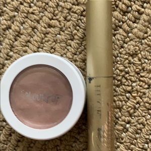 Highlighter and mascara